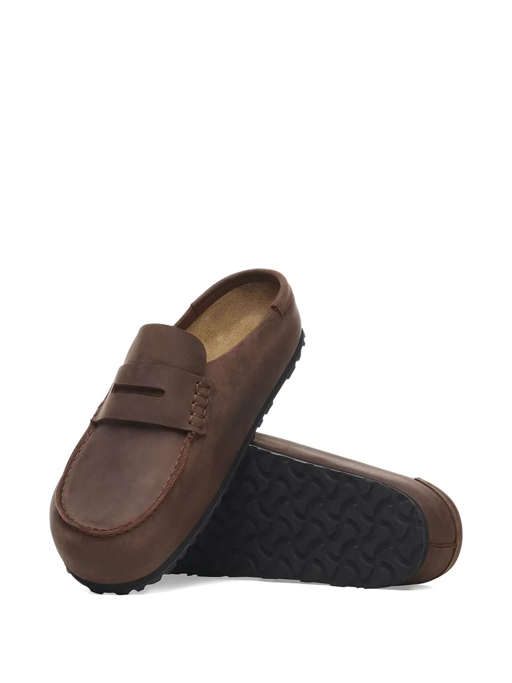 Naples penny-slot mules