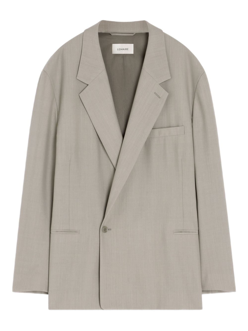 double-breasted tailored blazer