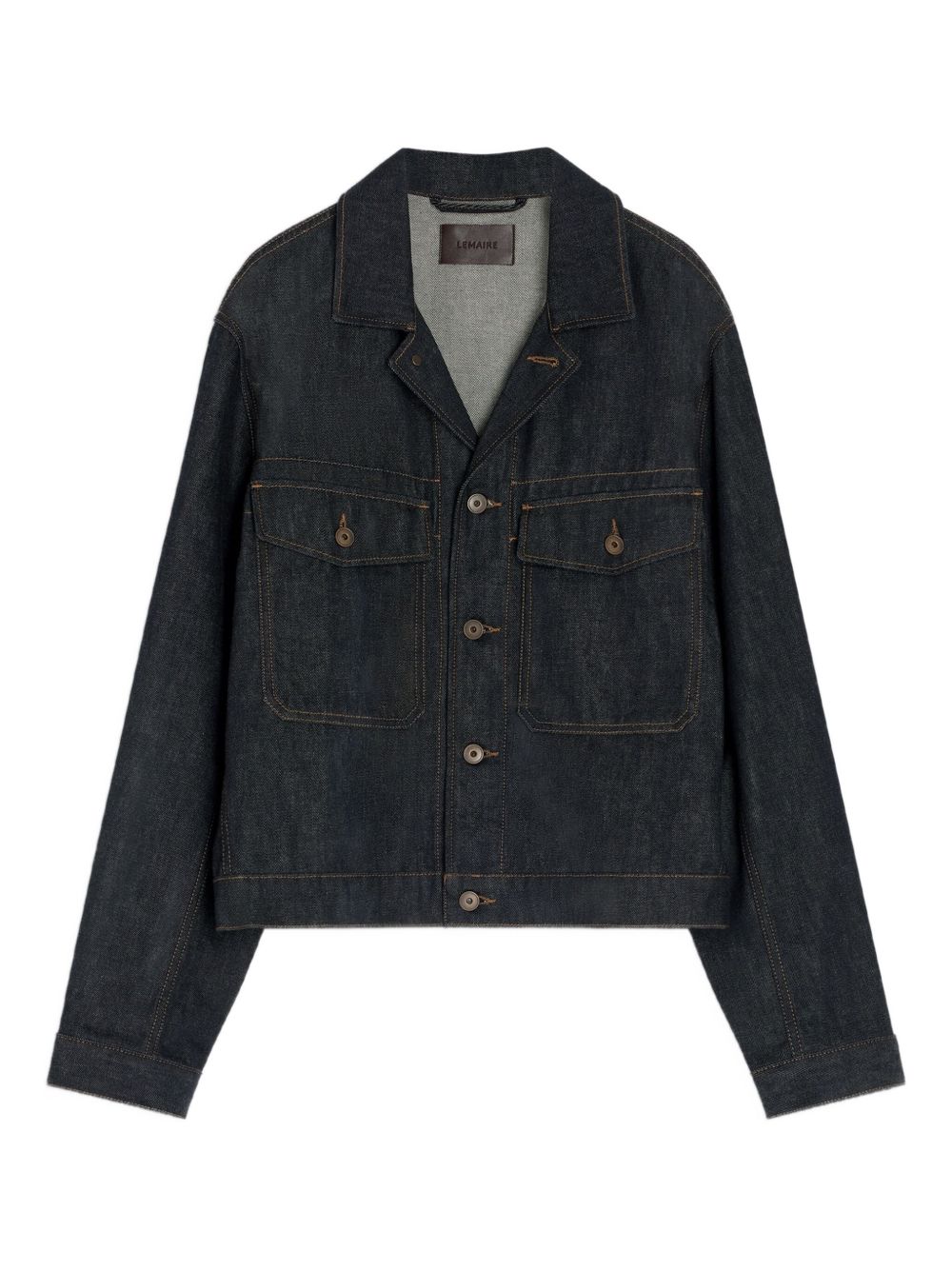patch-pocket denim jacket
