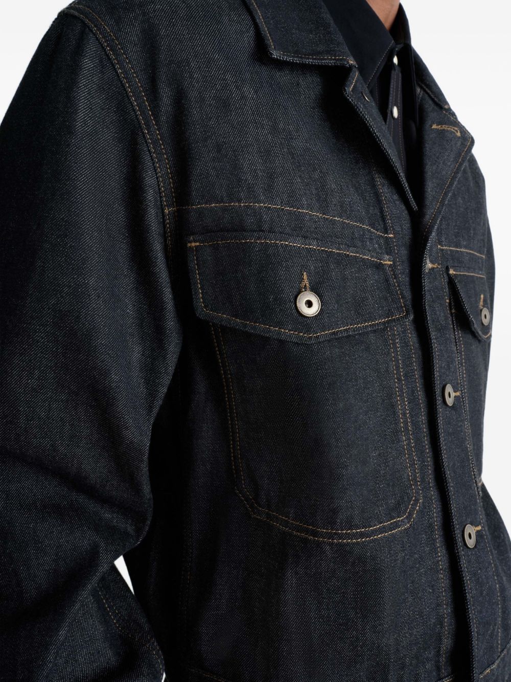 patch-pocket denim jacket