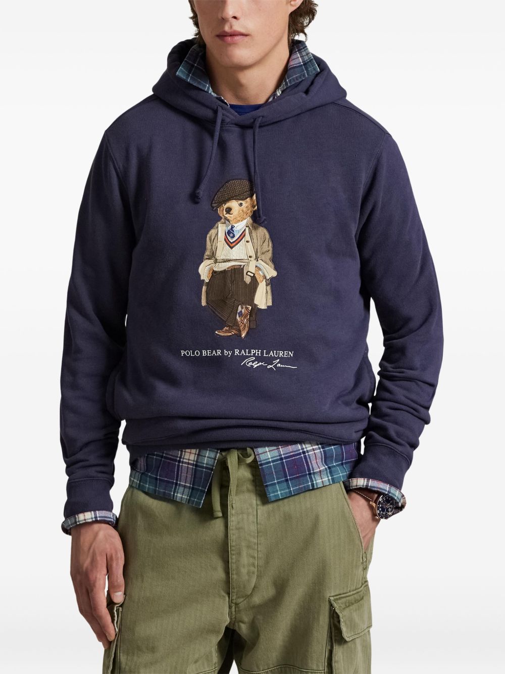 embroidered hoodie
