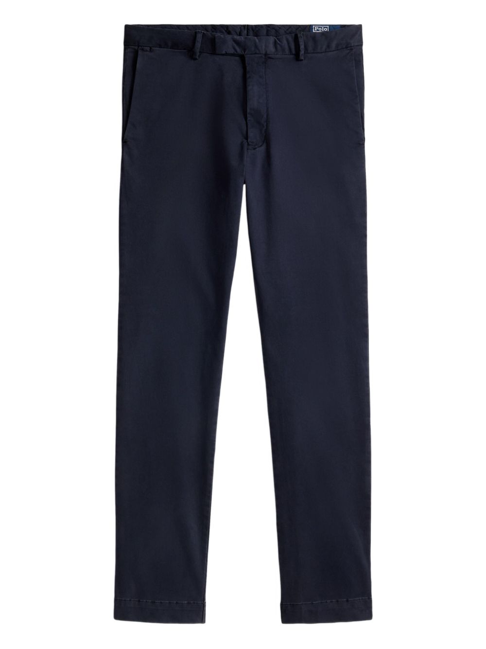 side-pocket flat-front trousers