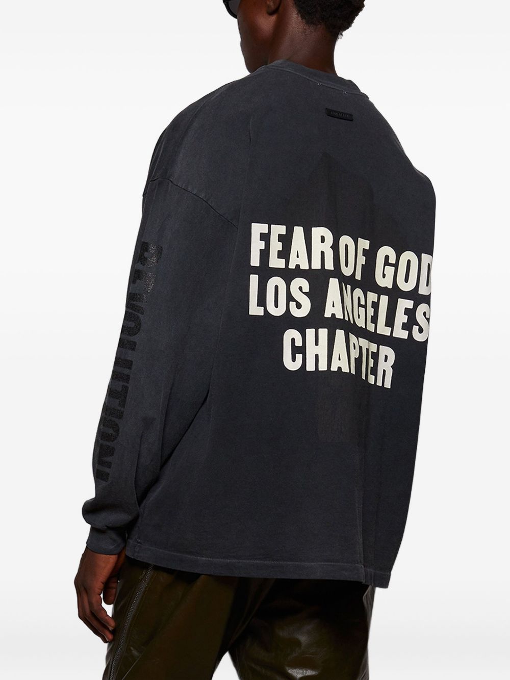 long-sleeve cotton T-shirt 