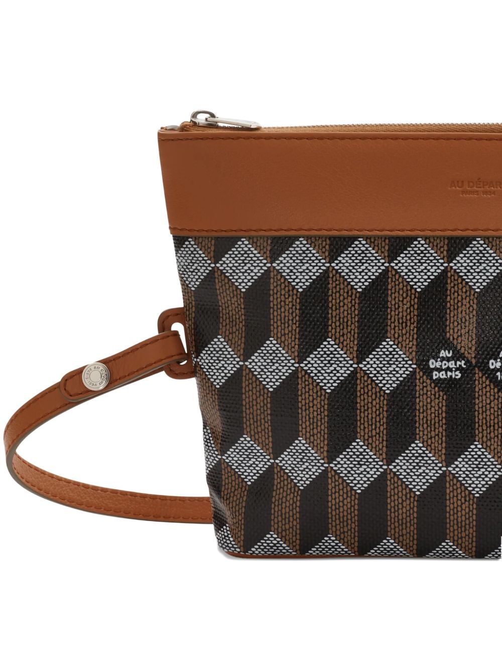 geometric-pattern tote bag