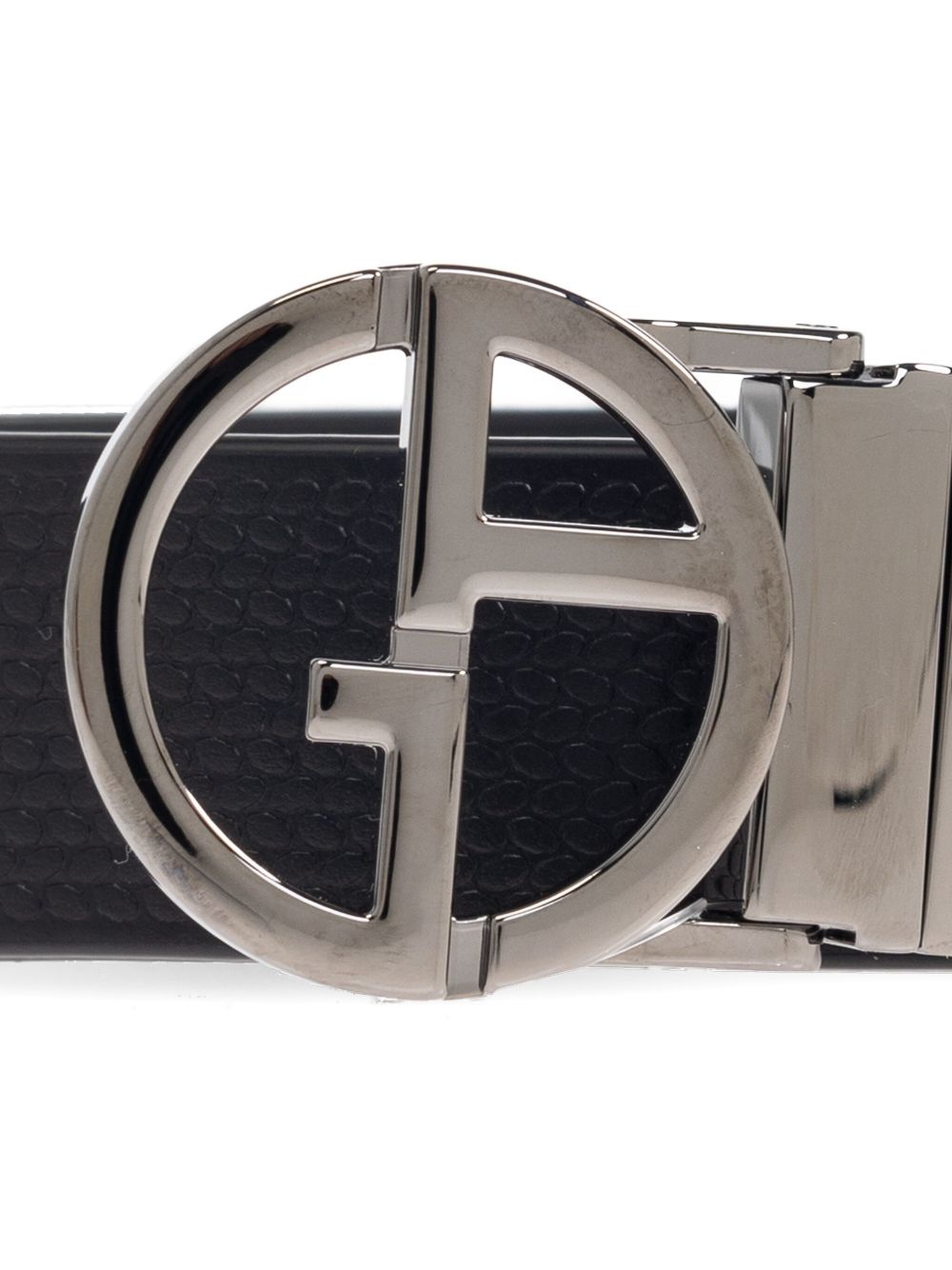 logo-buckle belt
