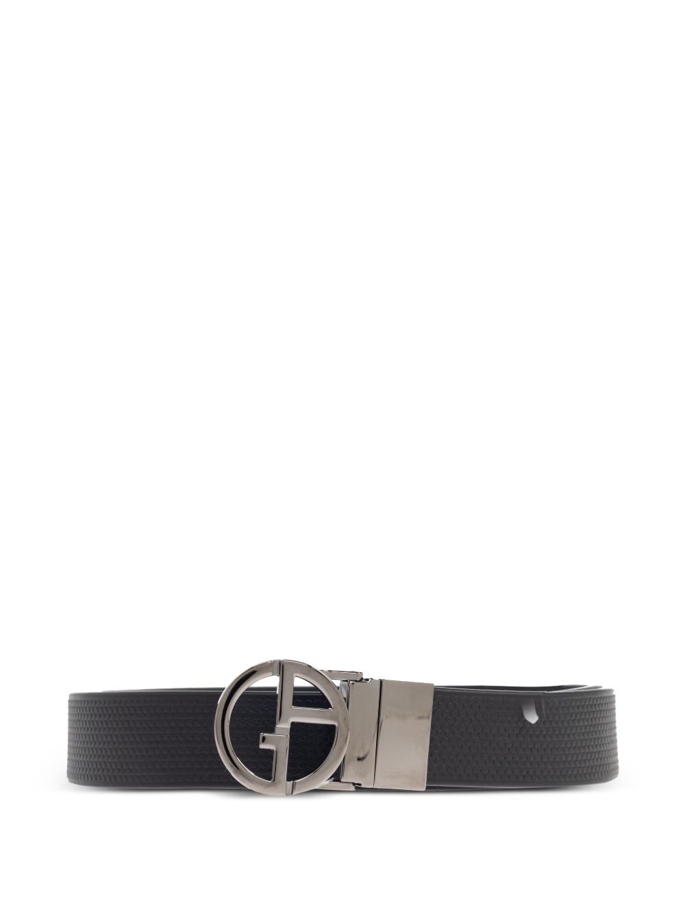 logo-buckle belt