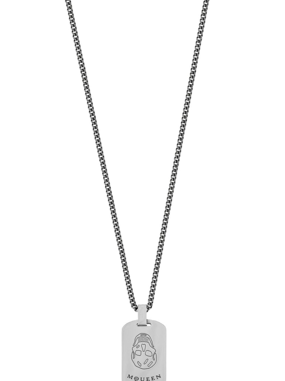 engraved-logo necklace