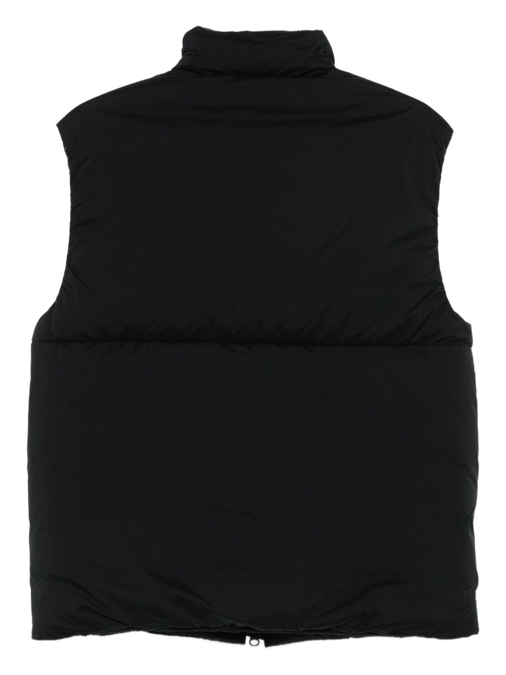 Lodge logo-patch quilted gilet