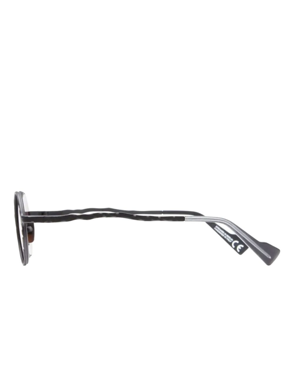 Mask H10 round-frame sunglasses