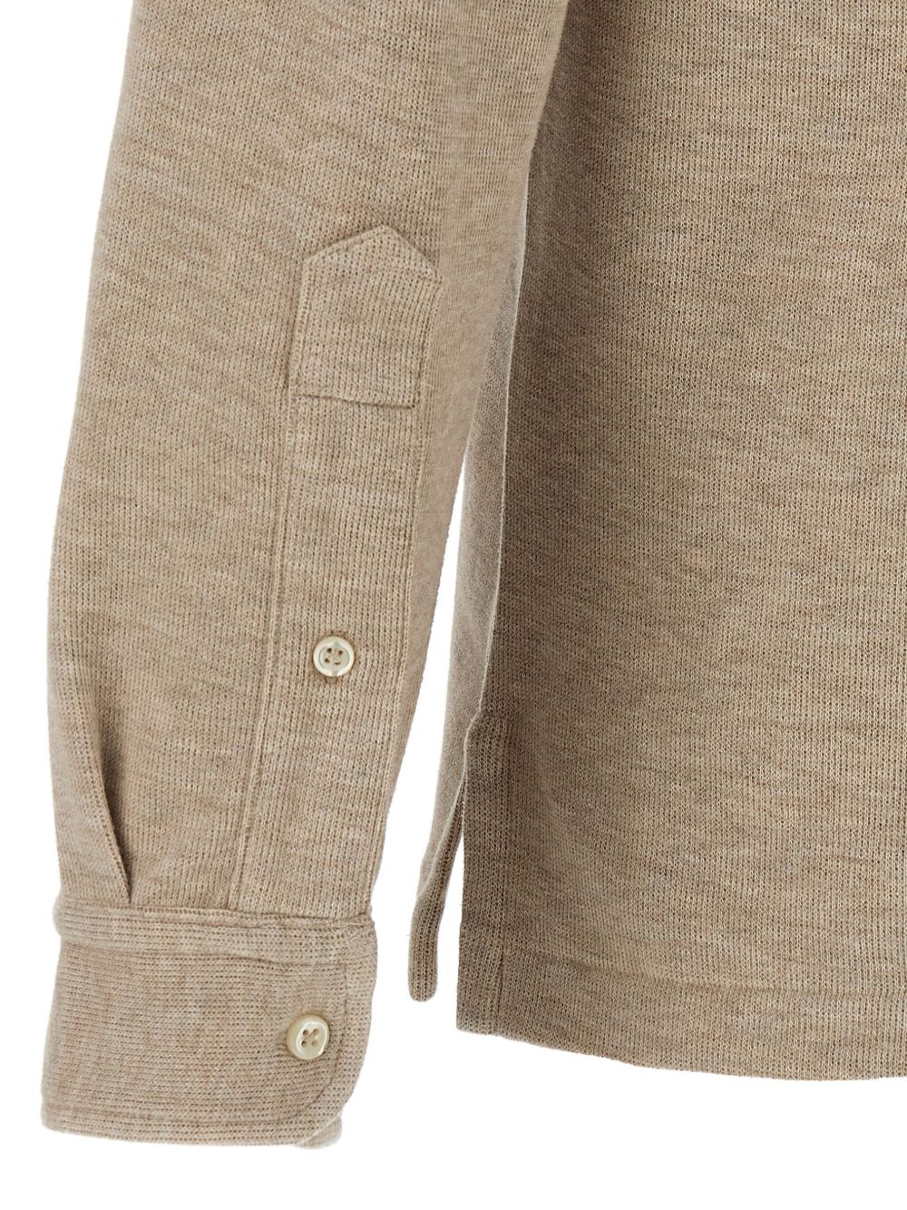 long-sleeve polo shirt