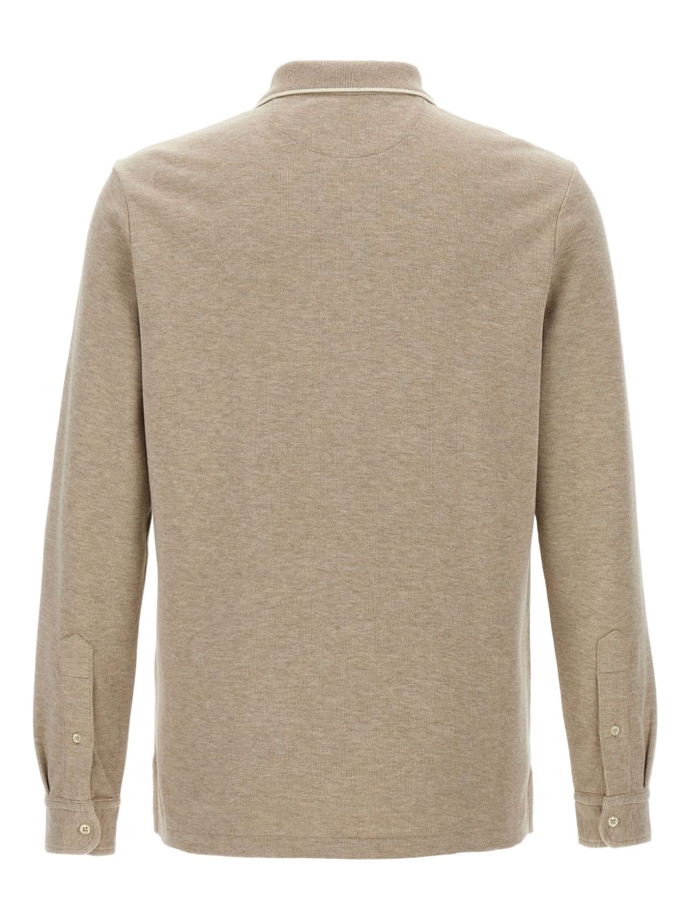 long-sleeve polo shirt