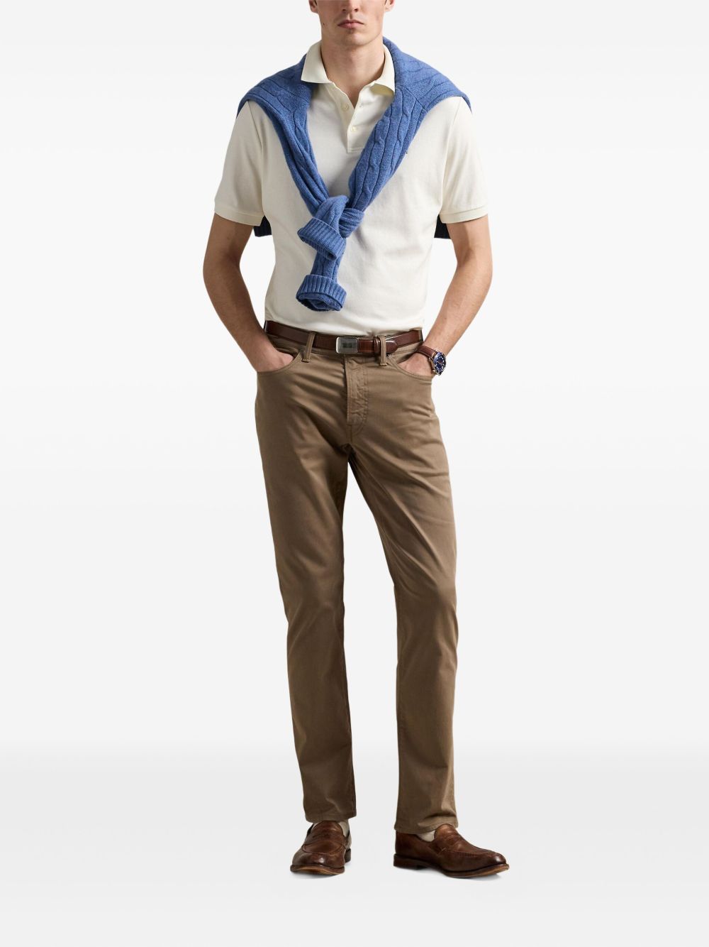 short-sleeve polo shirt