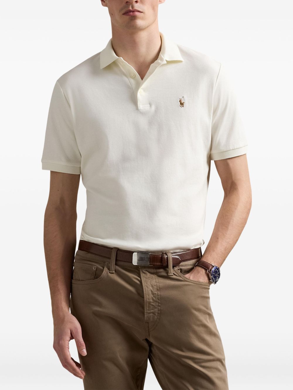 short-sleeve polo shirt