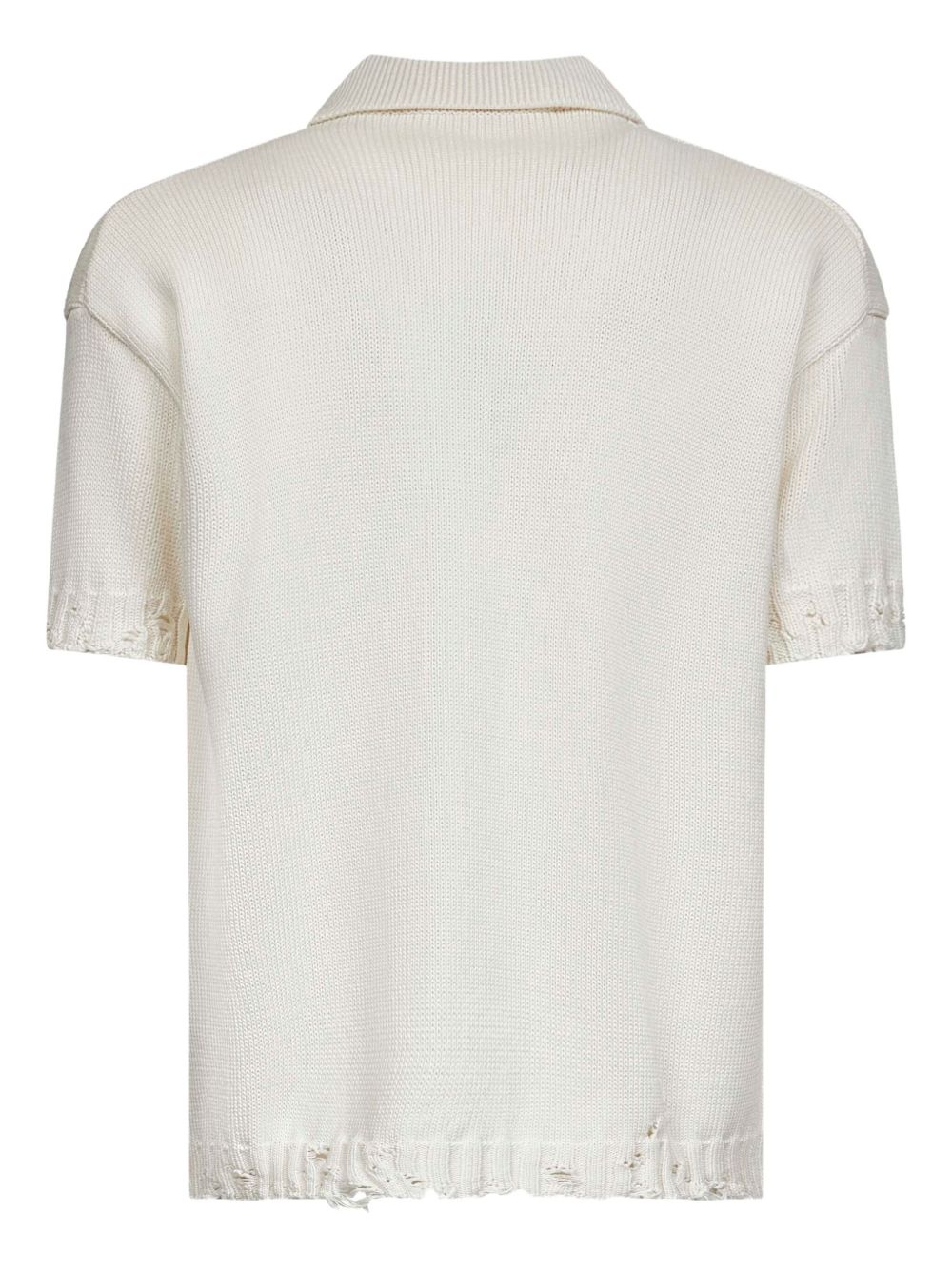 logo-embroidered polo shirt