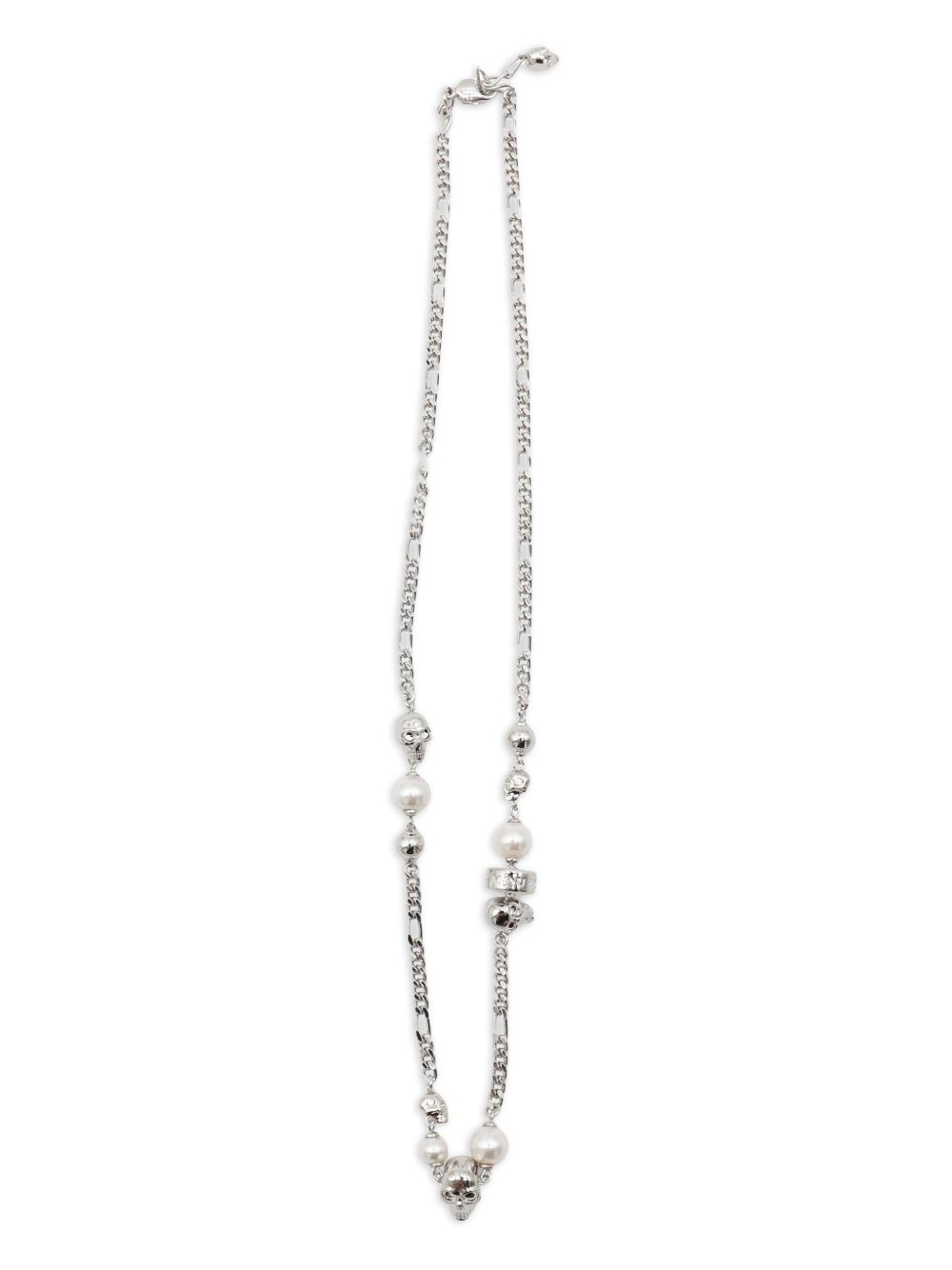 skull-charm necklace