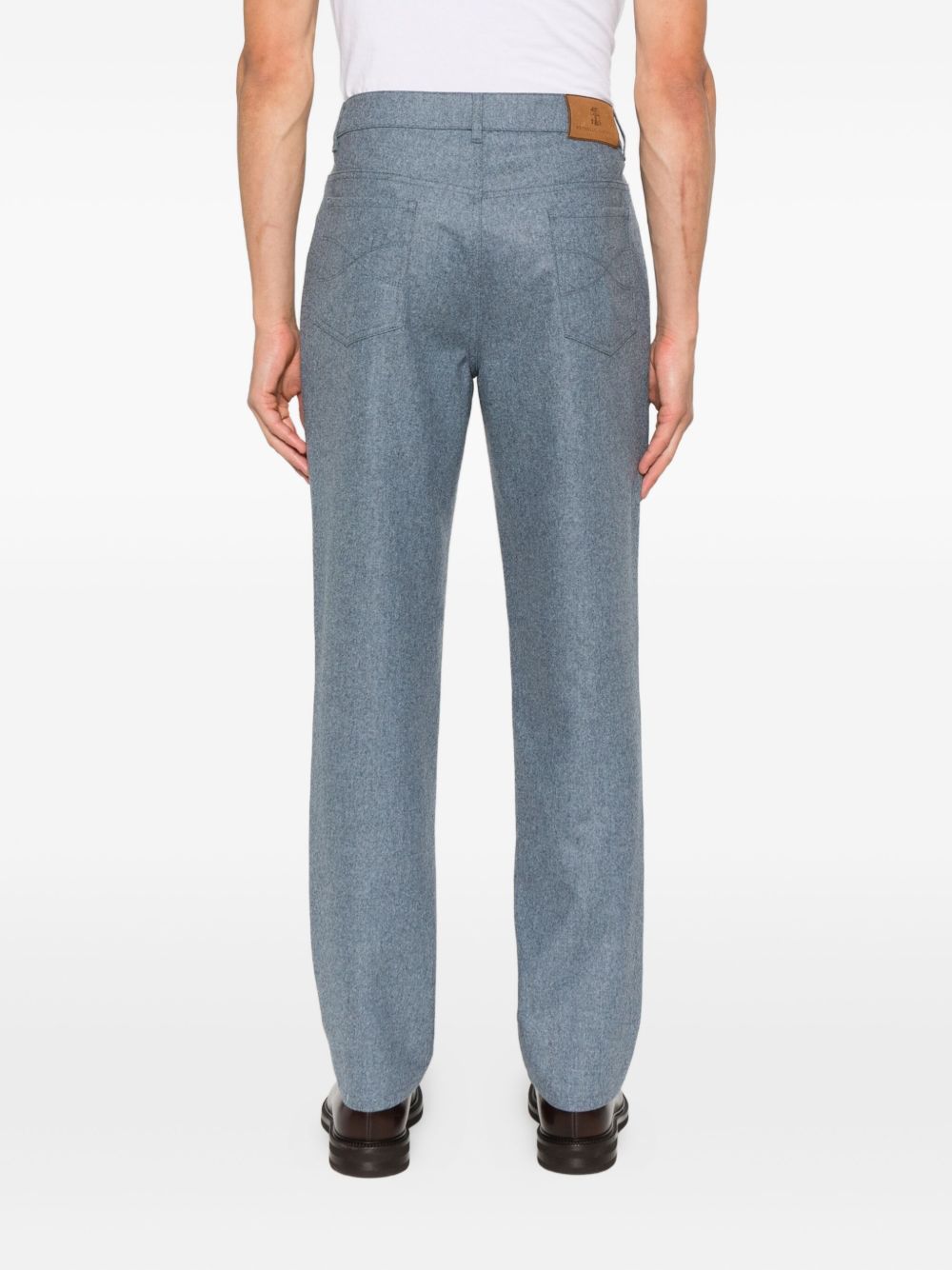 straight-leg trousers