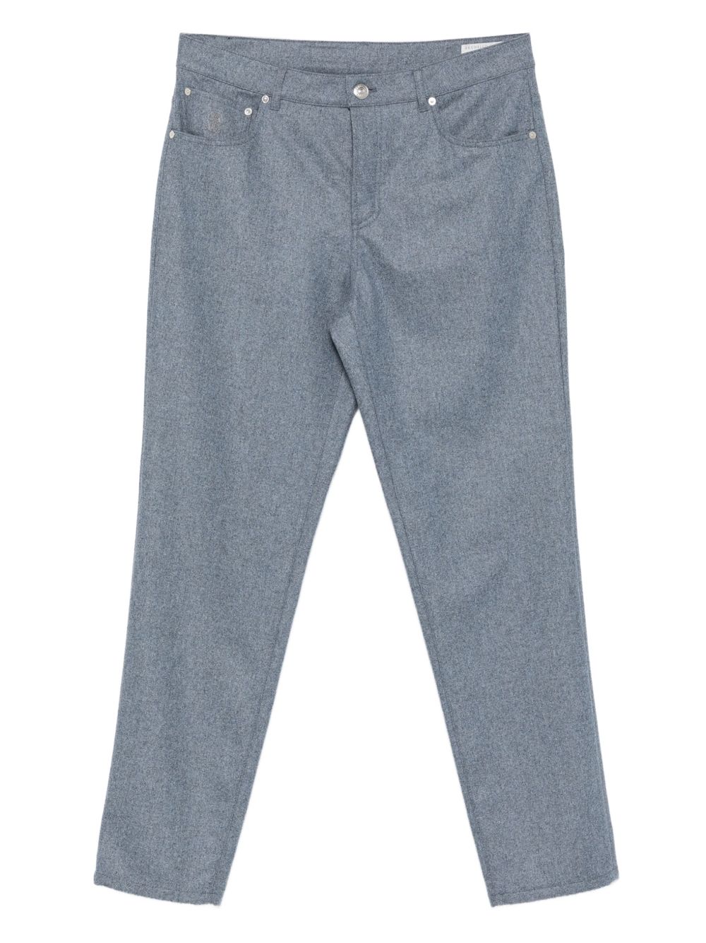 straight-leg trousers