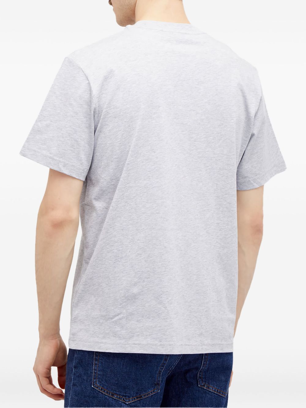 logo-patch cotton T-shirt