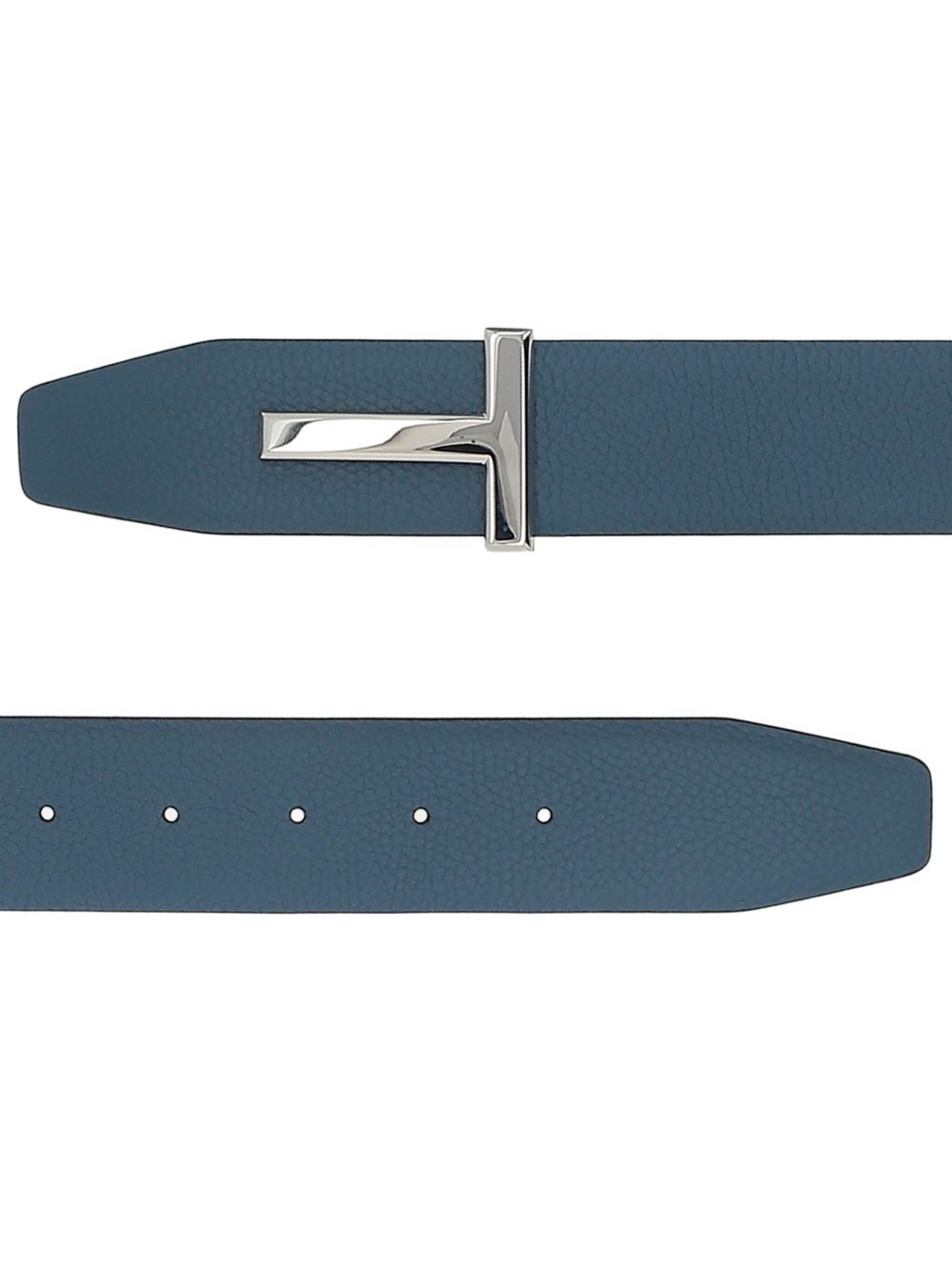 T-buckle leather belt