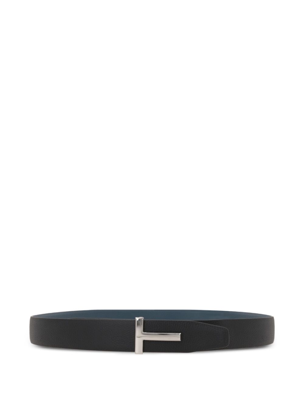 T-buckle leather belt