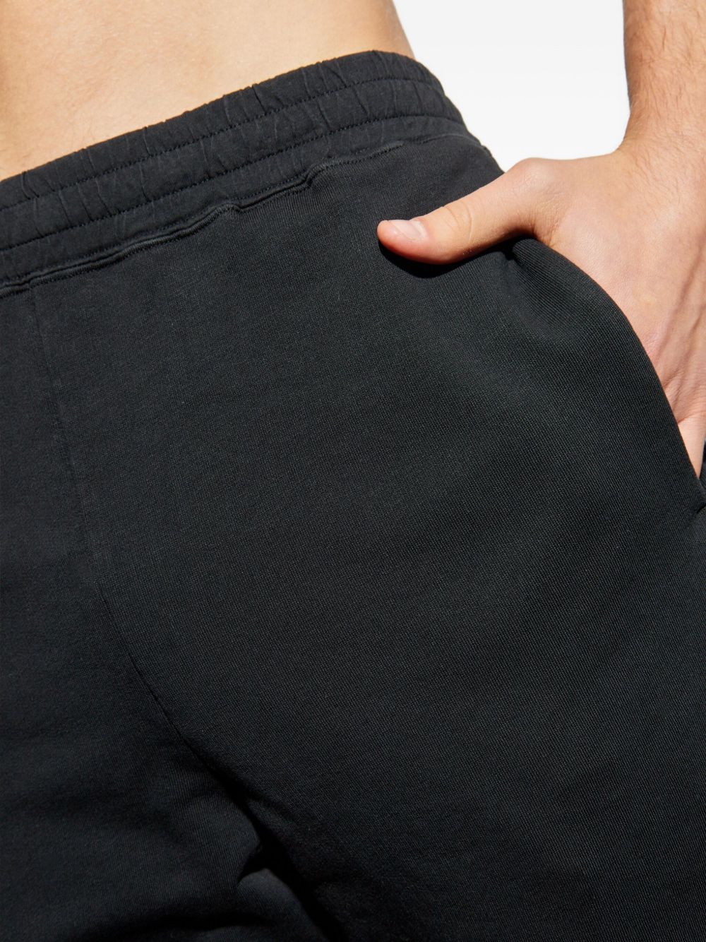 elasticated-waistband track pants