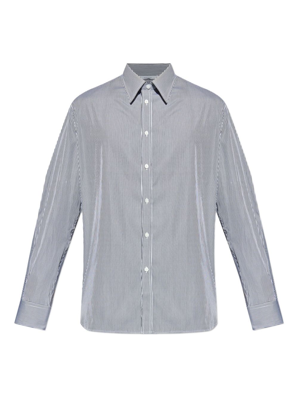 striped embroidered shirt