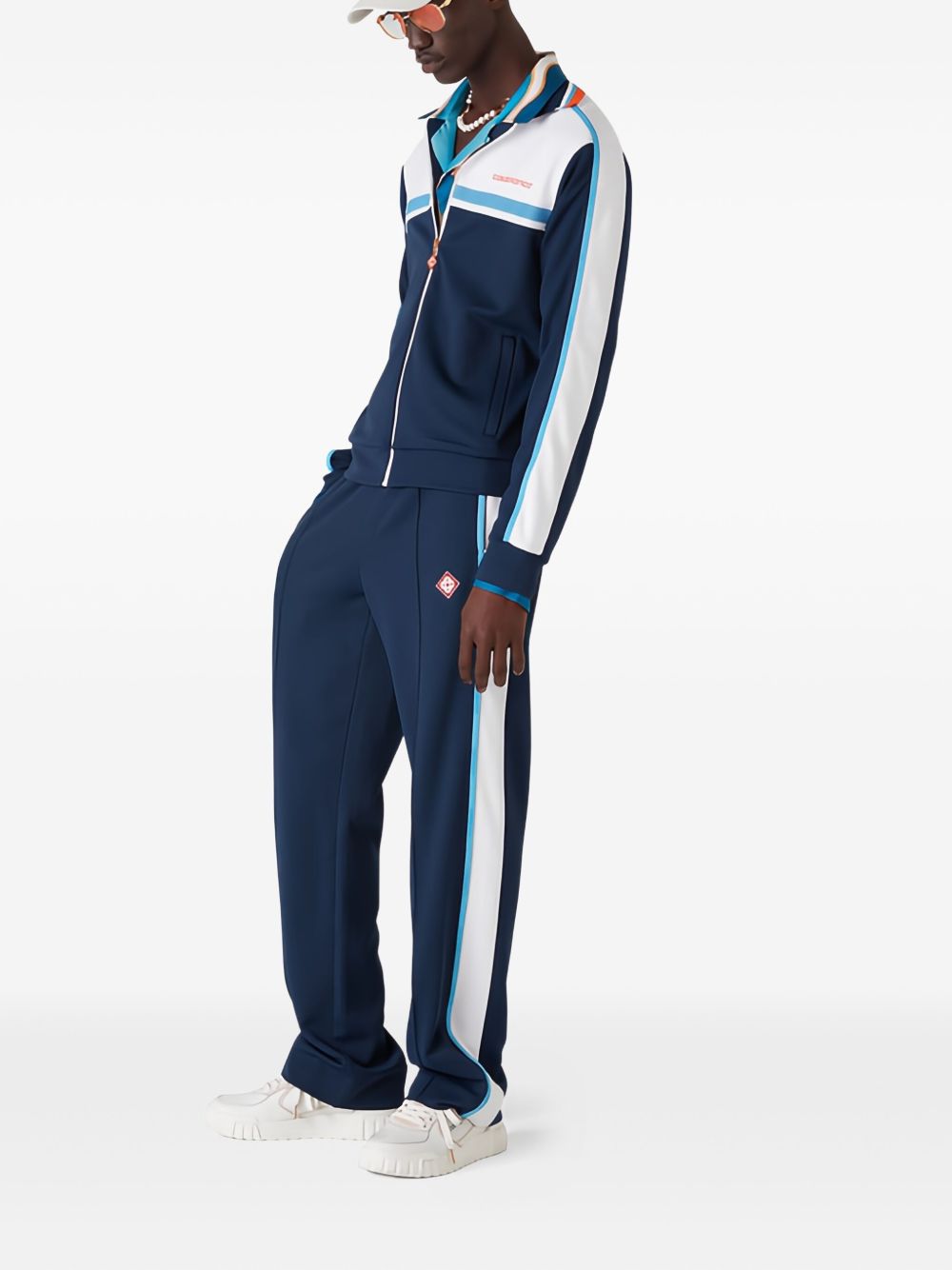 side-stripe track pants