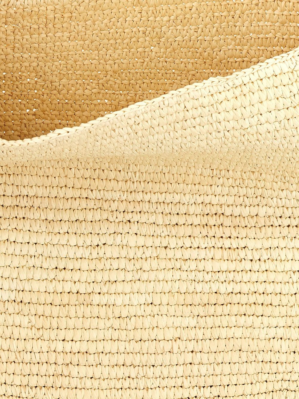 Cristiana crocheted leather-handle shoulder bag