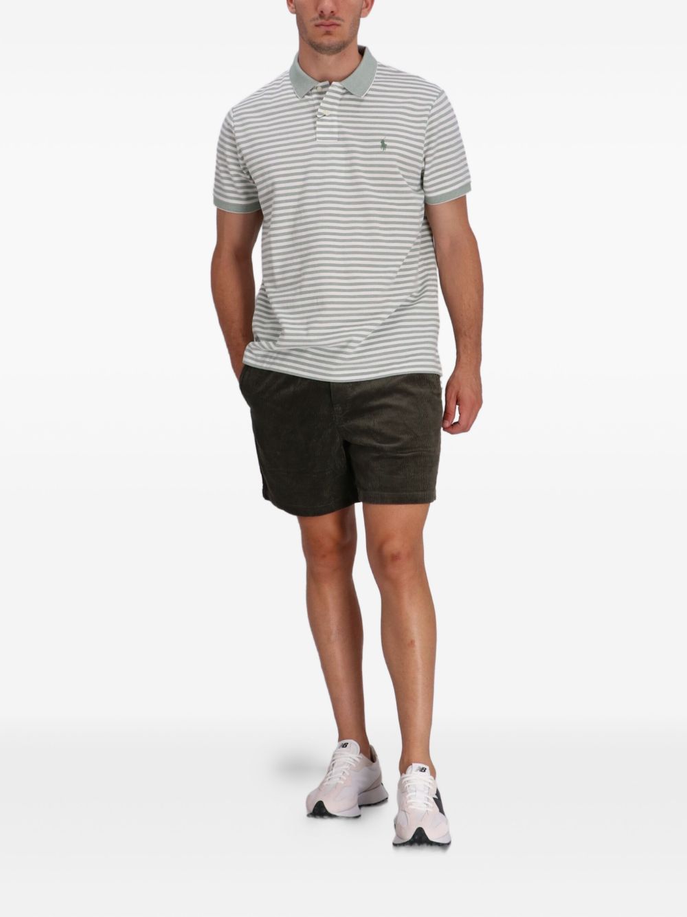 drawstring corduroy shorts