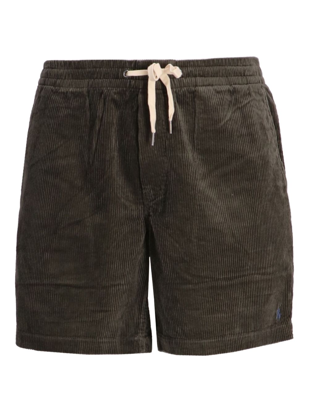 drawstring corduroy shorts