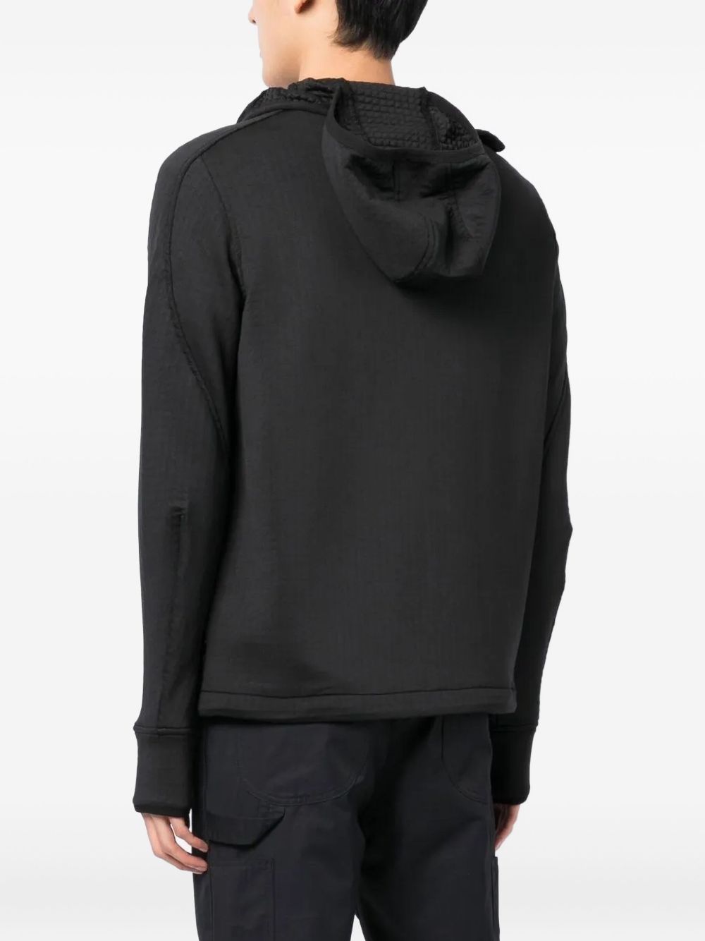 asymmetric zip-fastening jacket