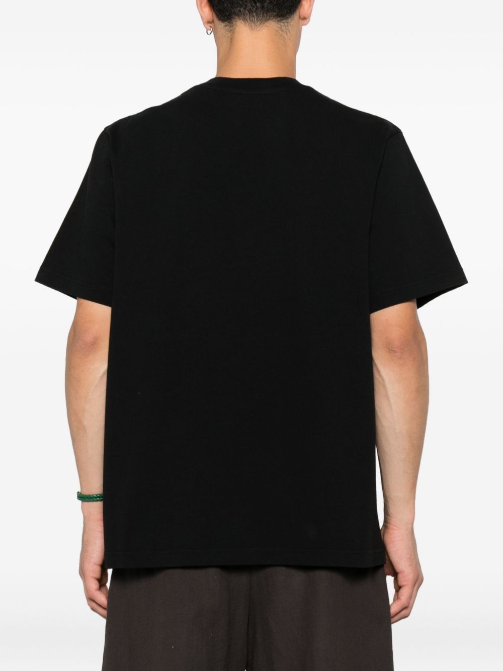 rainbow-print T-shirt