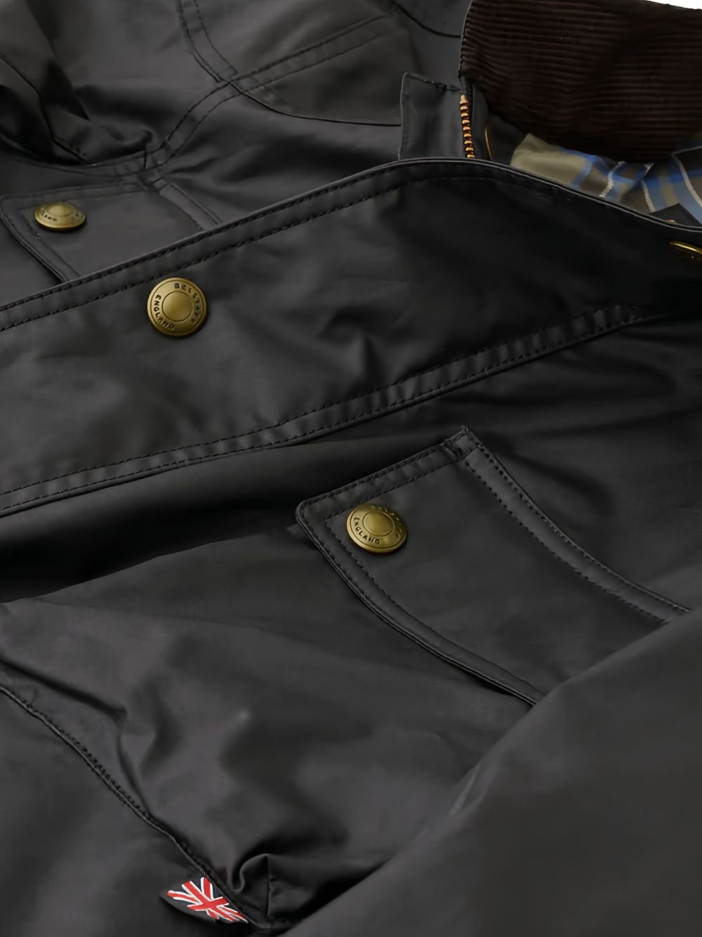 patch-pocket military jacket