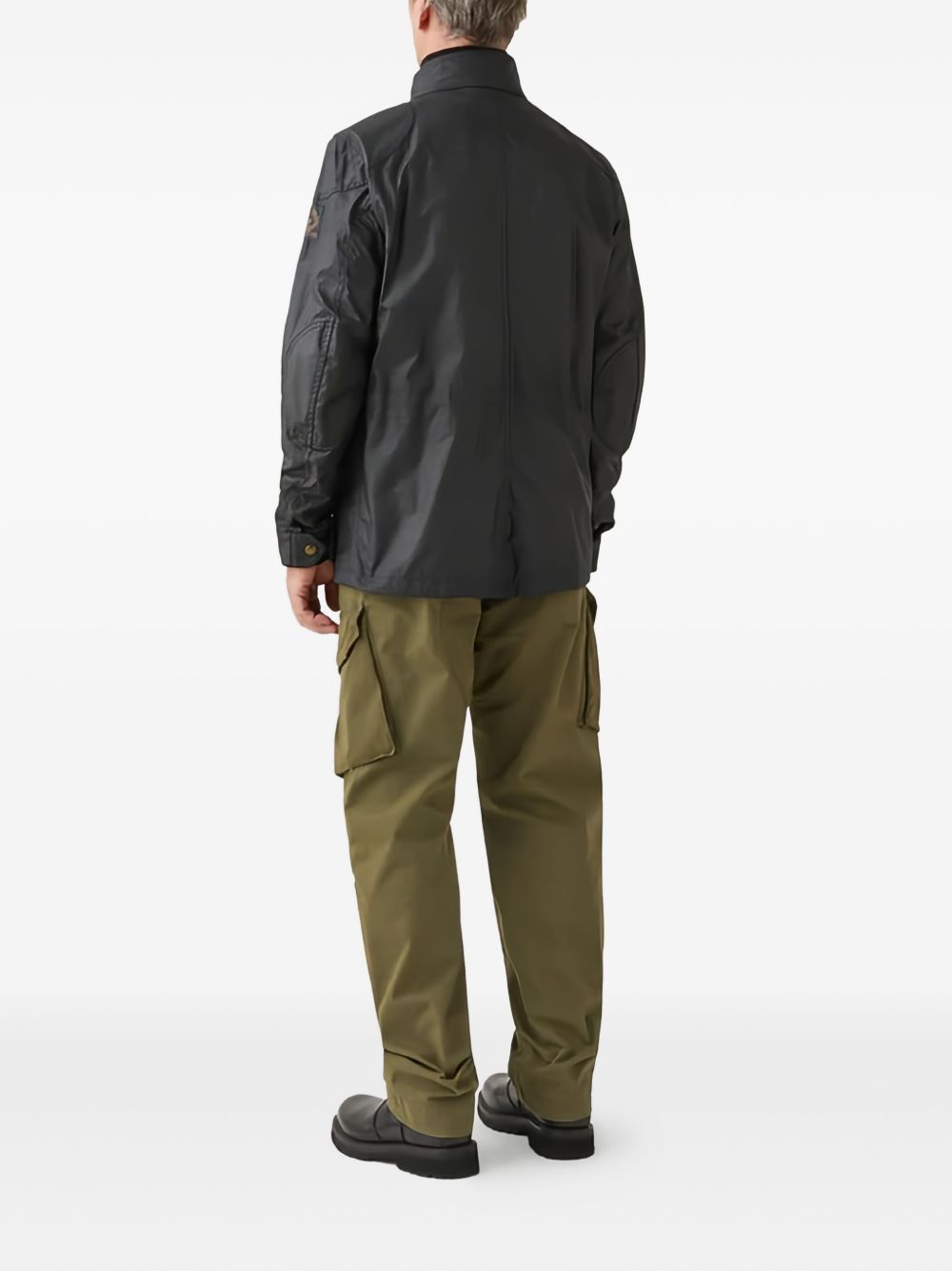 patch-pocket military jacket