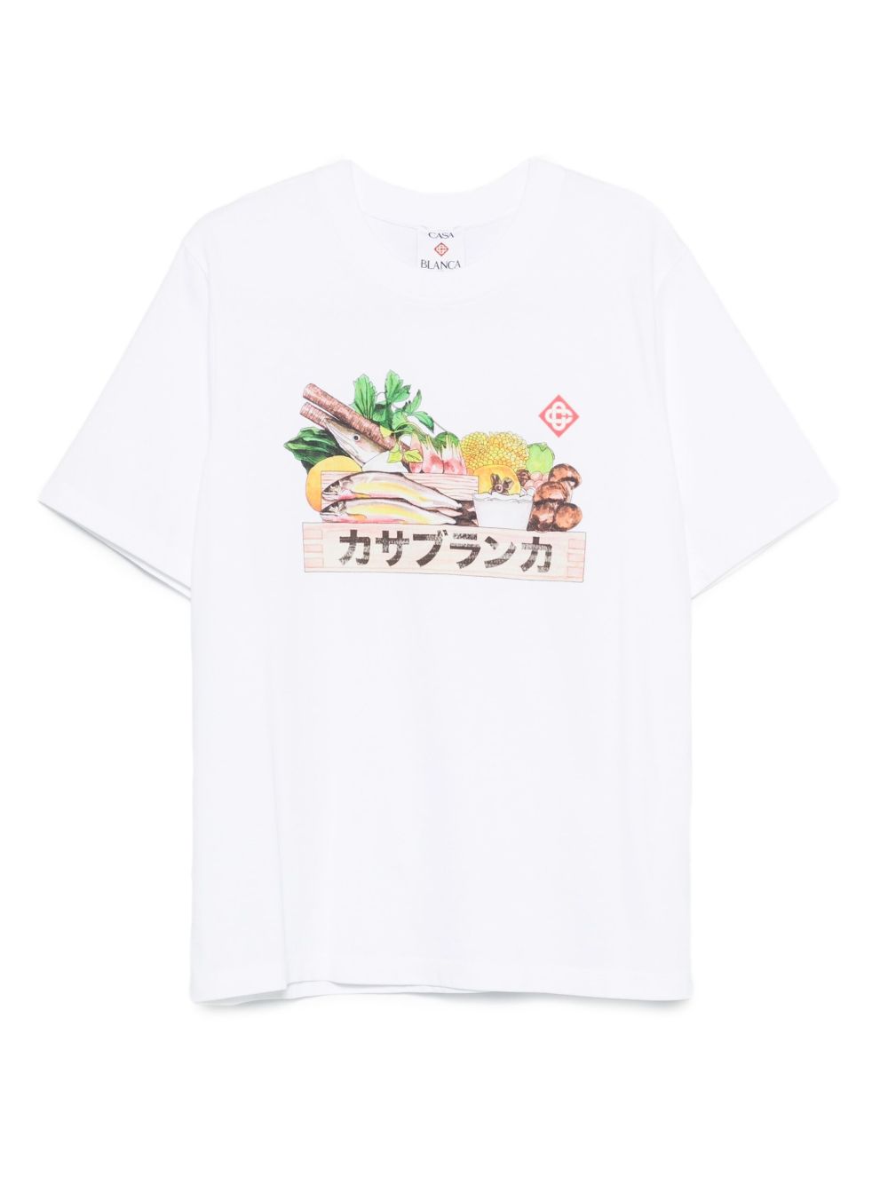 graphic-print cotton T-shirt