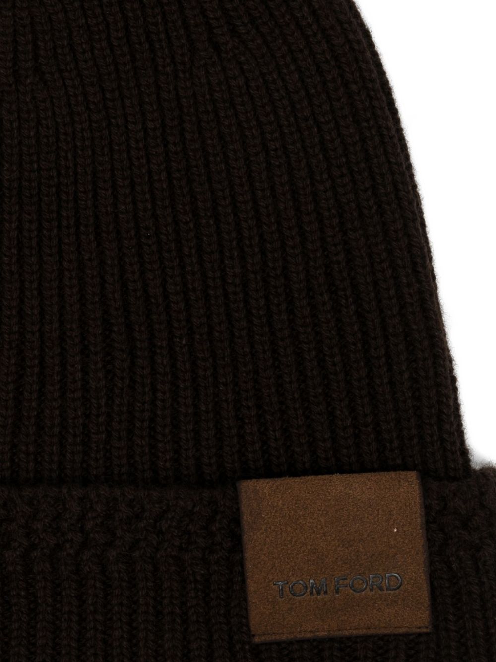 ribbed-knit beanie