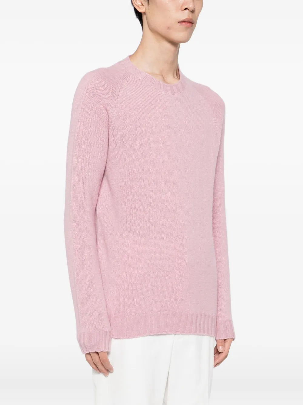 Raglan-Sleeve Cashmere Sweater