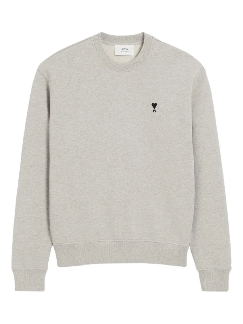 grey cotton sweatshirt with Ami de Coeur