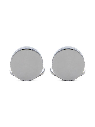 Textured Round Cufflinks