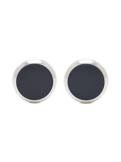 Sterling Silver Onyx Cufflinks