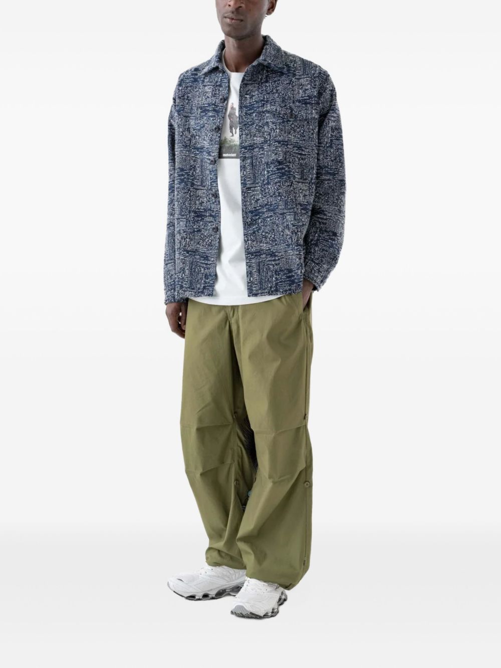 buttoned cotton shirt