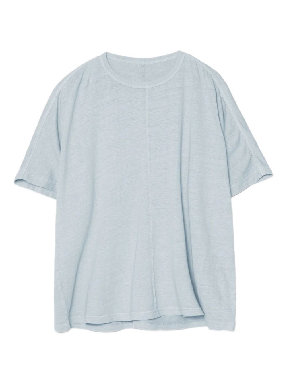 central-seam short-sleeve T-shirt