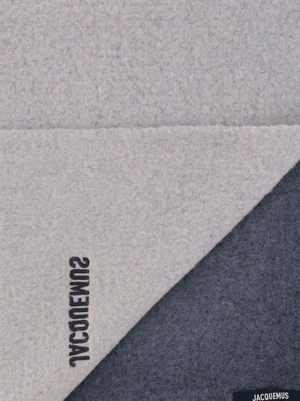 embroidered alpaca-blend scarf