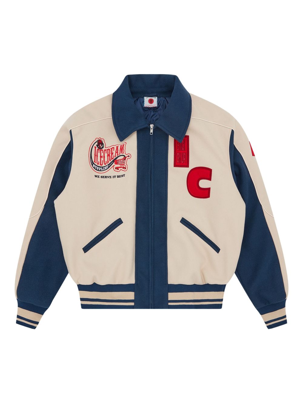 patch-details bomber jacket