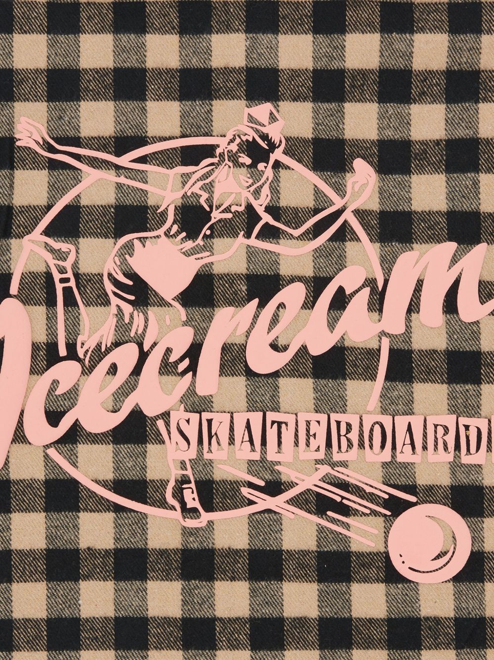 check-pattern pocket shirt