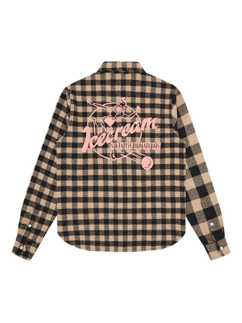 check-pattern pocket shirt