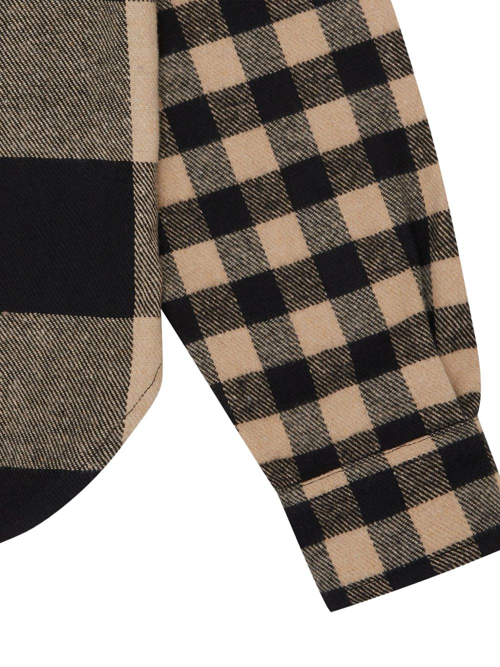 check-pattern pocket shirt