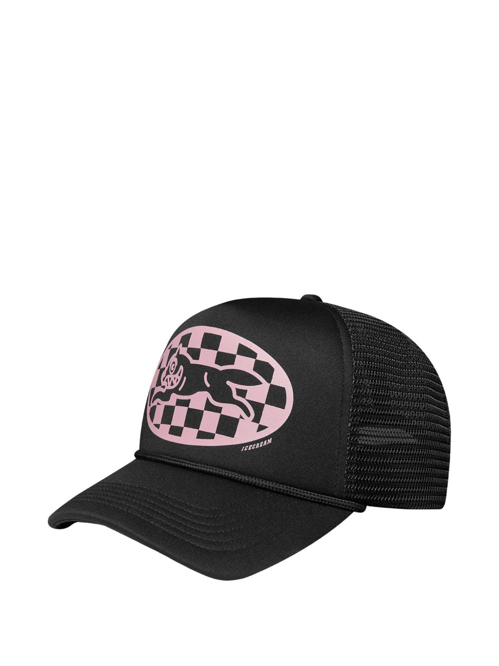 Checker Running Dog Trucker cap 