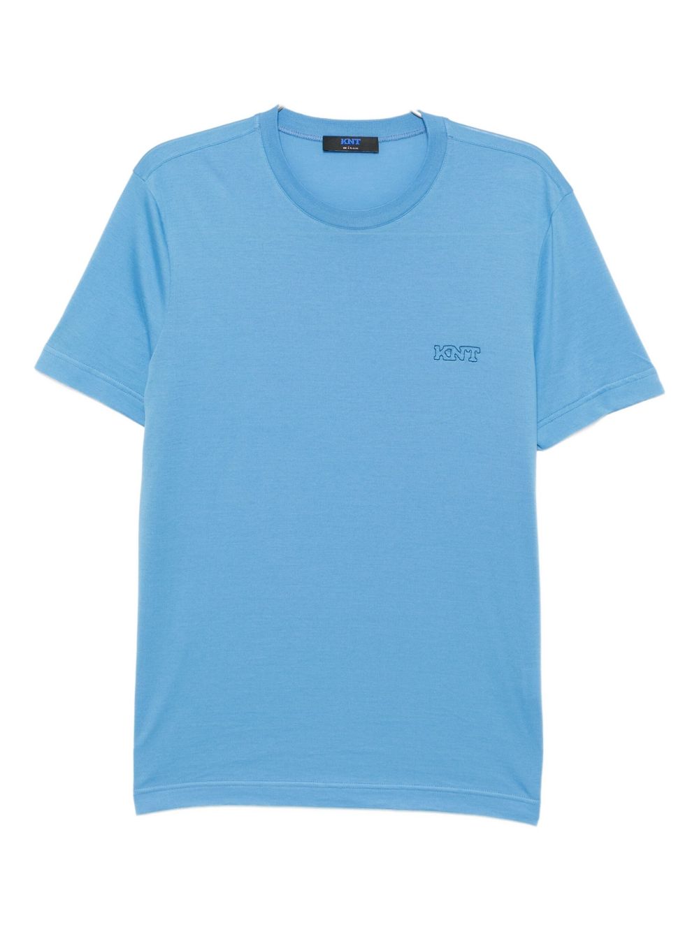 embroidered-logo T-shirt