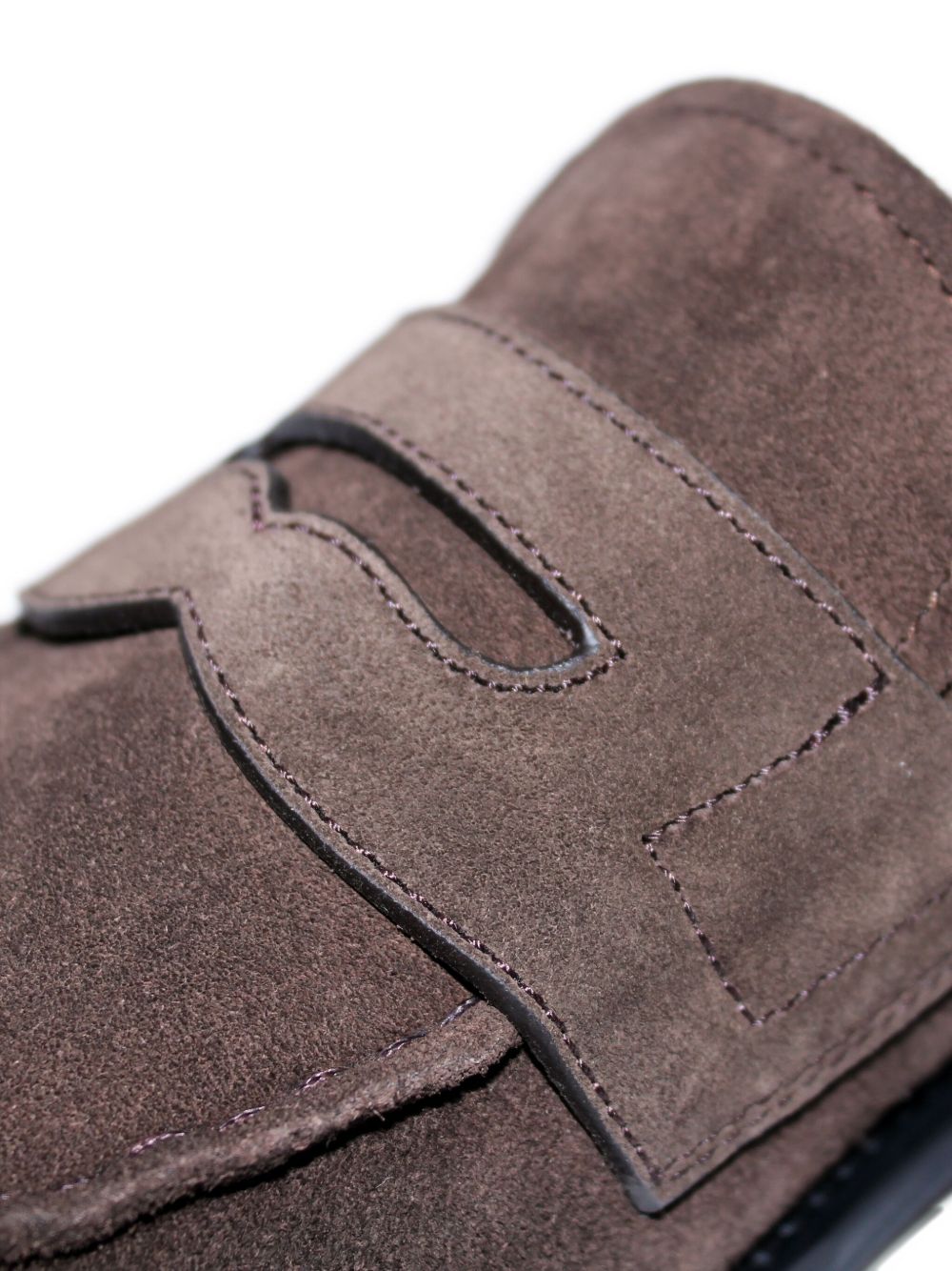 penny suede loafers